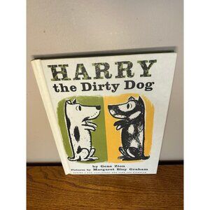 Harry The Dirty Dog By Gene Zion Vintage Hardcover picture book